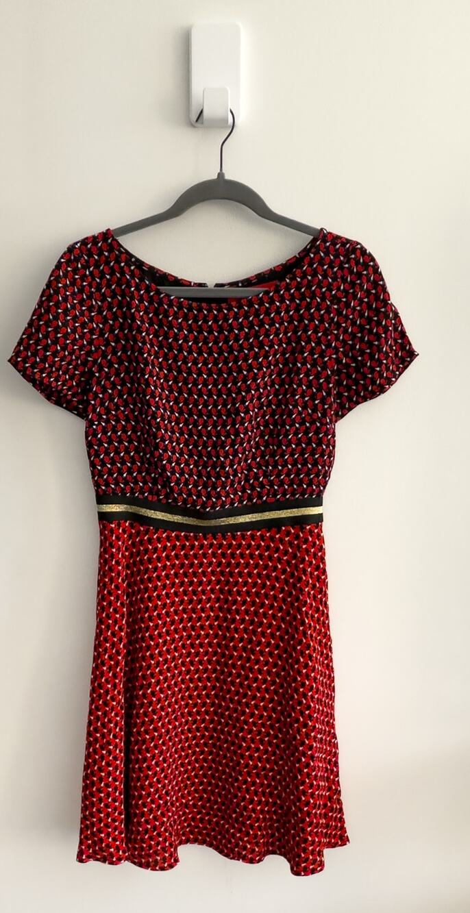 Maeve - Women's Amici Colorblocked Bunny Dress - size 4
